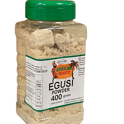 African Beauty Grounded Egusi Melon Seeds 400 g - Africa Products Shop