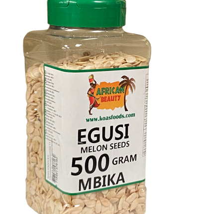 African Beauty Mbika Egusi Melon Seeds 500 g - Africa Products Shop