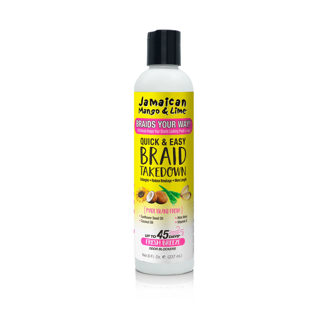 Jamaican Mango & Lime Quick & Easy Braid Takedown 237ml - Africa Products Shop